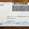 Nevada ID back
