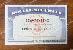 SSN Card