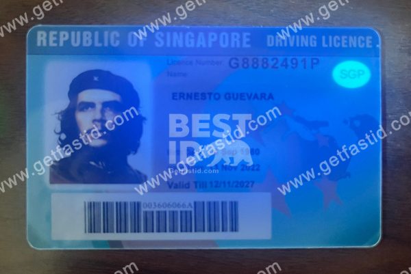 Singapore ID front