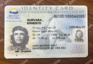 British Columbia Identity Card